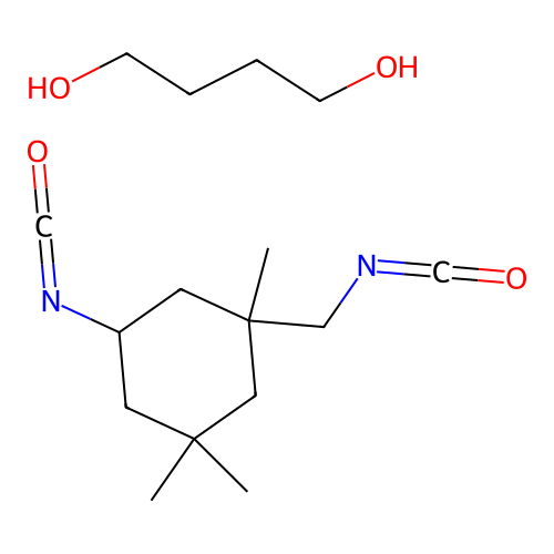 (C12-H18-N2-O2.C4-H10-O2)x- structure