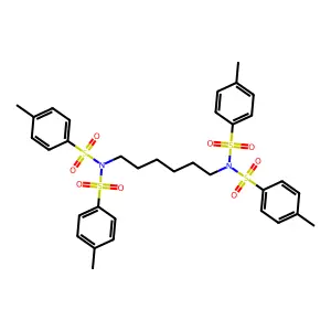 N-[6-[bis-(4-methylphenyl)sulfonylamino]hexyl]-4-methyl-N-(4 structure