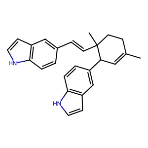Caulindole A structure
