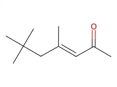 4,6,6-Trimethyl-3-hepten-2-one structure