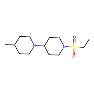 1-(1-Ethylsulfonylpiperidin-4-yl)-4-methylpiperidine structure