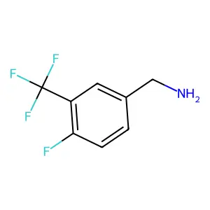 2,3,4-三氟苯甲腈 structure