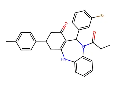 C29H27BrN2O2 structure