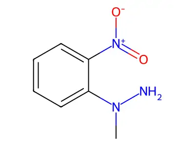 1-Methyl-1-(2-nitrophenyl)hydrazine structure