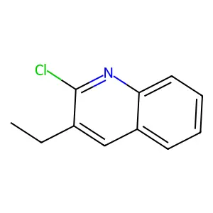 2-Chloro-3-ethylquinoline structure