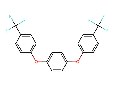 1,4-Bis[4-(trifluoromethyl)phenoxy]benzene structure
