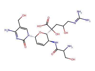 3-Amino-7-benzamido-4-hydroxynaphthalene-2-sulfonic acid structure