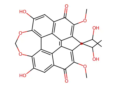 Neocercosporin structure