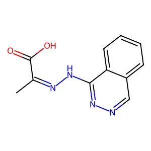 肼屈嗪丙酮酸腙 structure