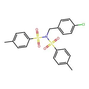 N-[(4-Chlorophenyl)methyl]-4-methyl-N-(4-methylbenzene-1-sulfonyl)benzene-1-sulfonamide structure