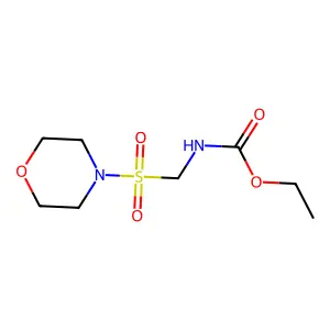 N-(吗啉-4-基磺酰基甲基)氨基甲酸乙酯 structure