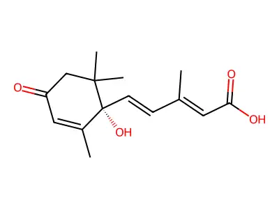 (S)-(+)-abscisic acid structure
