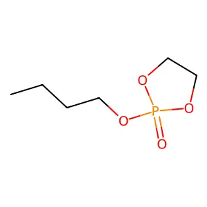 2-丁氧基-1,3,2-二氧磷杂环戊烷2-氧化物 structure