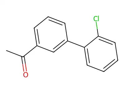 1-(2'-Chloro-biphenyl-3-yl)-ethanone structure