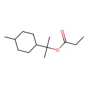 alpha,alpha,4-Trimethylcyclohexylmethyl propanoate structure