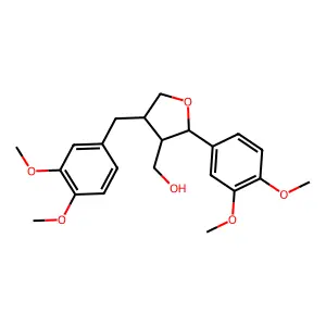 (+)-落叶松脂素二甲醚 structure