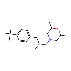 丁苯吗啉 structure