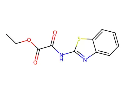 Ethyl (2-Benzothiazolyl)Oxamate structure