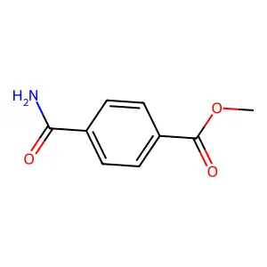 Methyl 4-carbamoylbenzoate structure