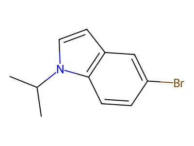 5-Bromo-1-isopropyl-1H-indole structure