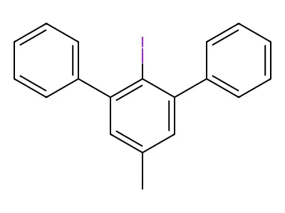 1,1':3',1''-Terphenyl, 2'-iodo-5'-methyl- structure