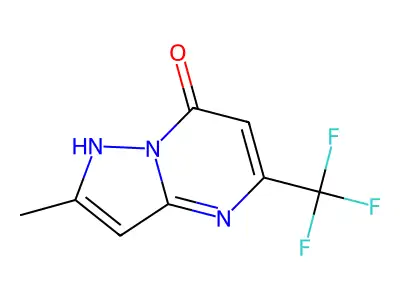 2-Methyl-5-(trifluoromethyl)pyrazolo[1,5-a]pyrimidin-7-ol structure