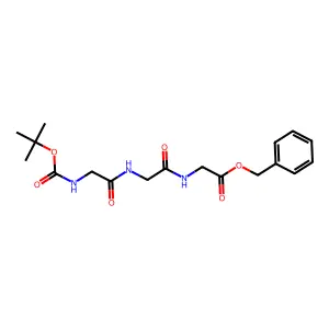 boc-glycyl-glycyl-glycine benzyl ester structure