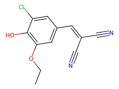 (3-Chloro-5-ethoxy-4-hydroxybenzylidene)propanedinitrile structure