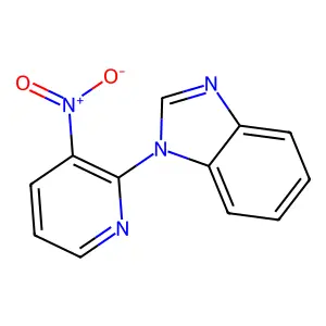 1-(3-Nitropyridin-2-yl)-1H-benzo[d]imidazole structure