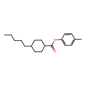 4-Methylphenyl 4-pentylcyclohexanecarboxylate structure
