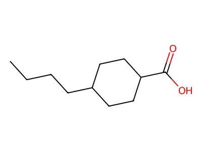 4-Butylcyclohexanecarboxylic Acid (cis-and trans-mixture) structure
