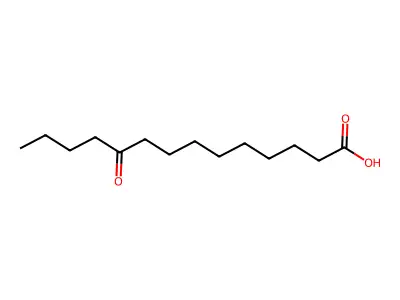10-Oxotetradecanoic acid structure