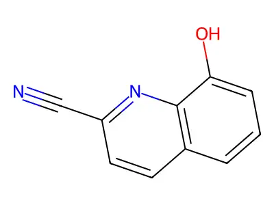 8-Hydroxy-2-quinolinecarbonitrile structure