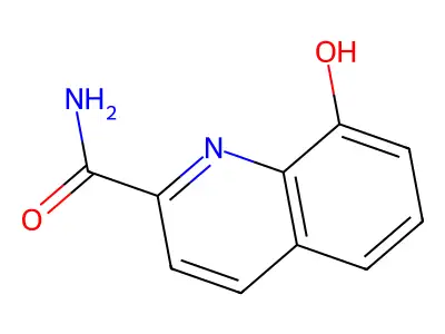 8-Hydroxyquinoline-2-carboxamide structure