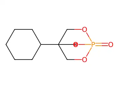 1,3-Propanediol, 2-cyclohexyl-2-(hydroxymethyl)-, cyclic phosphate (1:1) structure