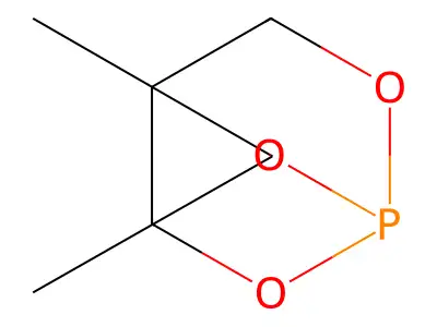 1,3-Propanediol, 1,2-dimethyl-2-(hydroxymethyl)-, cyclic phosphite (1:1) structure