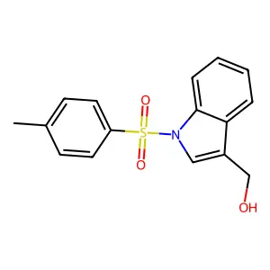 (1-tosyl-1H-indol-3-yl)methanol structure