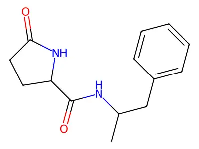 5-Hydroxy-N-(1-phenylpropan-2-yl)-3,4-dihydro-2H-pyrrole-2-carboximidic acid structure