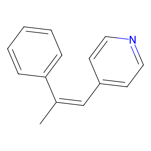 4-(2-Phenylprop-1-enyl)pyridine structure