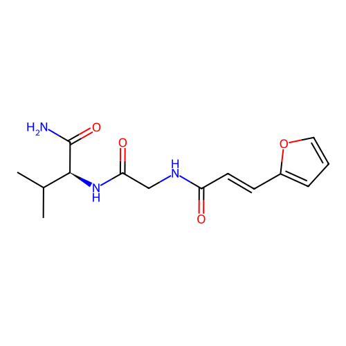 FA-Gly-val-NH2 structure
