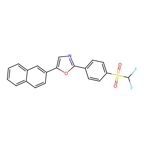 C20H13F2NO3S structure