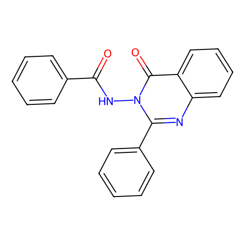 N-(4-oxo-2-phenylquinazolin-3-yl)benzamide structure