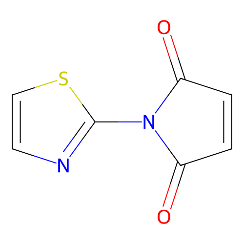 1-(1,3-thiazol-2-yl)-1H-pyrrole-2,5-dione structure
