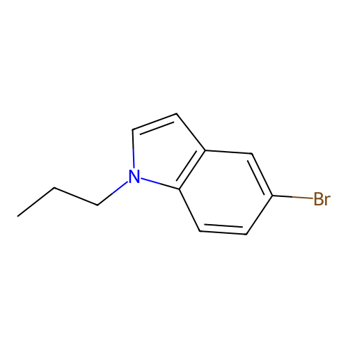 5-bromo-1-propyl-1H-indole structure
