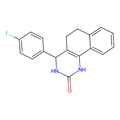 4-(4-Fluorophenyl)-3,4,5,6-tetrahydrobenzo[h]quinazolin-2-ol structure