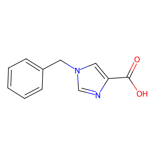 1-Benzyl-1H-imidazole-4-carboxylic acid structure