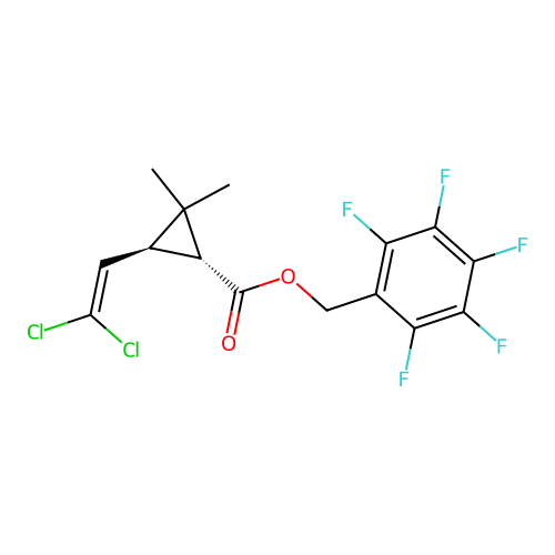 Fenfluthrin structure