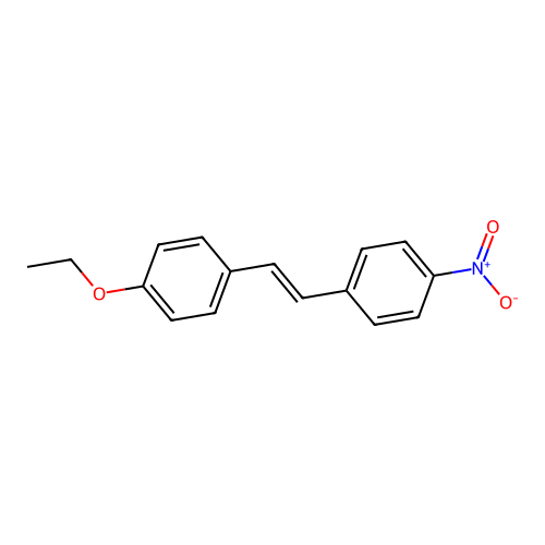 1-[(1E)-2-(4-nitrophenyl)vinyl]-4-ethoxybenzene structure