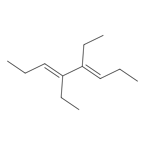 4,5-Diethyl-3,5-octadiene structure