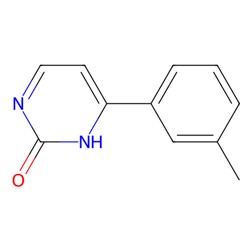 4-(3-Methylphenyl)pyrimidin-2-ol structure